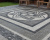Тротуарная плитка квадрат, Стоунмикс, Чёрный, 80 мм.